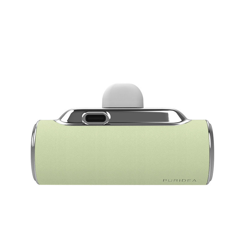 Comportement de poche de la banque d'alimentation en cuir ABS avec connecteur de type C intégré