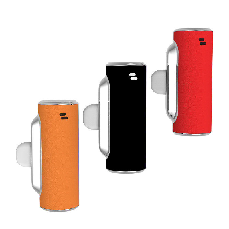 Banque d'alimentation en cuir en polymère au lithium-ion Mini taille Connecteur de type C intégré